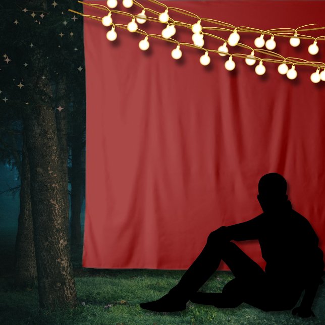 Tapete De Parede Vermelho Veludo Cor Sólida | Clássico | Elegante (Criador carregado)