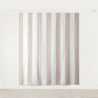 Vertical Stripes Beige E White Stripes
