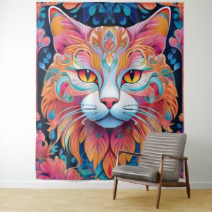 Tapete De Parede Vetor Cat