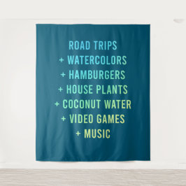 Tapete De Parede Viagens de Estradas e Aquarelas e Hambúrgueres