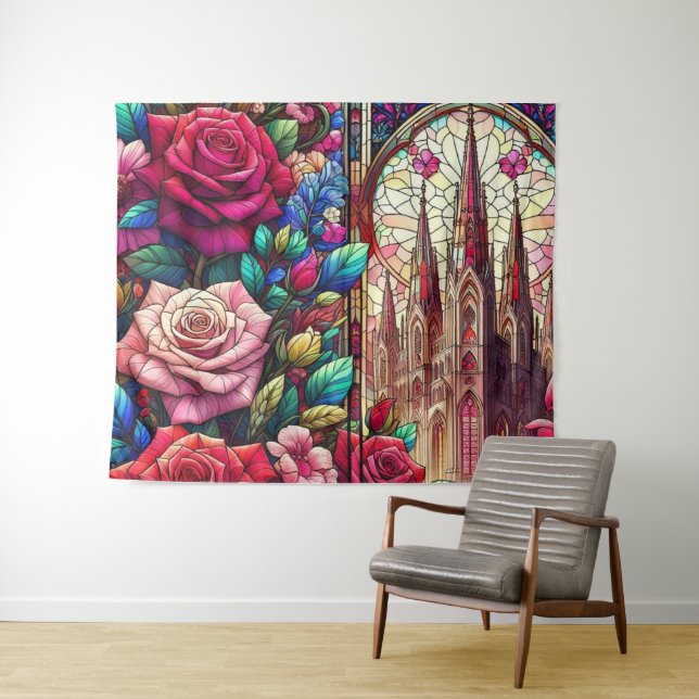 Tapete De Parede Vidro achatado Design (In Situ (Horizontal))