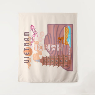 Tapete De Parede Vietnã Viagem Art