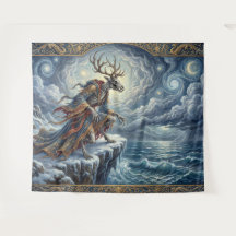 Vigia do Wendigo Sobre Mares Estrelados