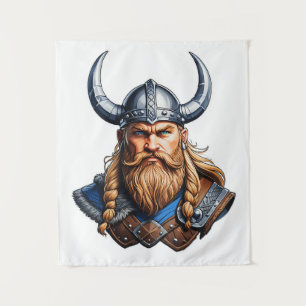 Tapete De Parede Vikings Homem Nórdico