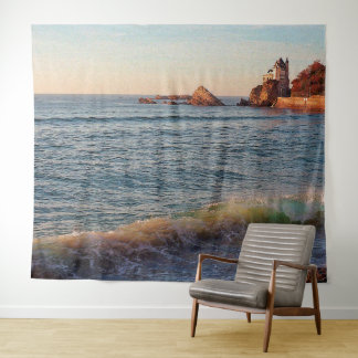 Tapete De Parede Villa on the Rocks