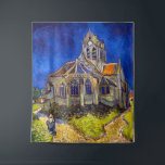 Tapete De Parede Vincent van Gogh - A Igreja em Auvers<br><div class="desc">Igreja de Auvers / l'Eglise à Auvers-sur-oise de Vincent Van Gogh em 1890</div>