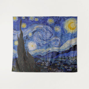 Tapete De Parede Vincent Van Gogh - A noite de Starry
