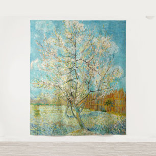 Tapete De Parede Vincent van Gogh - Árvore Pêssega Rosa em Flor
