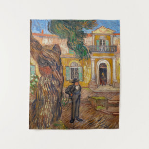 Tapete De Parede Vincent Van Gogh - Asilo de Santo-Paul em Santo-Re