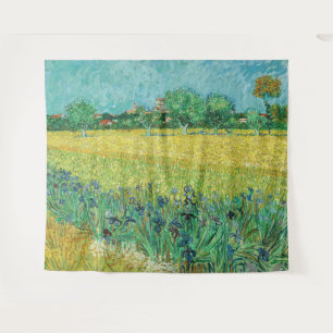 Tapete De Parede Vincent van Gogh - Campo com Íris perto de Arles