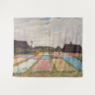Tapete De Parede Vincent van Gogh - Canteiros de Flores na Holanda
