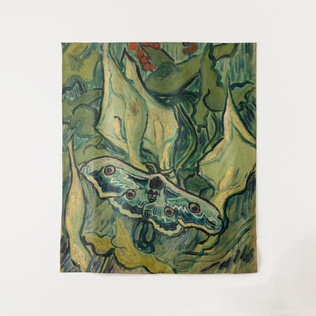Tapete De Parede Vincent van Gogh - Giant Peacock Moth (Frente)