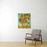 Tapete De Parede Vincent van Gogh | Girassóis, 1888<br><div class="desc">Girassóis,  1888 | por Vincent van Gogh | Art Location: Neue Pinakothek,  Munique,  Alemanha | Artista neerlandês | Número de recolha de imagens: BAL20294</div>