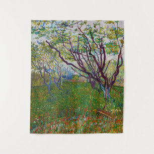 Tapete De Parede Vincent van Gogh - O Pomar Florido