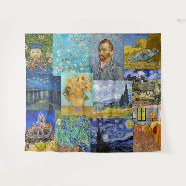 Tapete De Parede Vincent Van Gogh - Obras-primas (Frente (Horizontal))