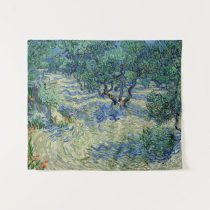 Tapete De Parede Vincent van Gogh - Olival: Céu Azul Brilhante