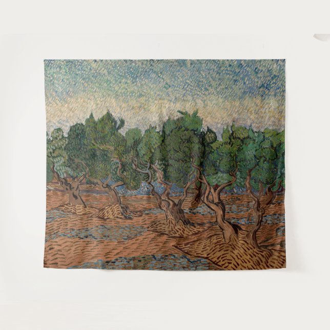 Tapete De Parede Vincent van Gogh - Olive Grove (Frente (Horizontal))