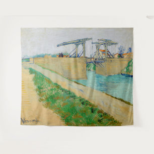 Tapete De Parede Vincent van Gogh - Ponte Langlois em Arles #2