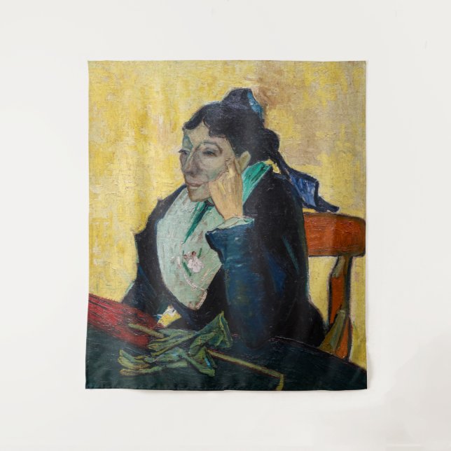 Tapete De Parede Vincent Van Gogh - Retrato de Madame Ginoux (Frente)