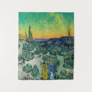 Tapete De Parede Vincent van Gogh - Um Passeio ao Crepúsculo