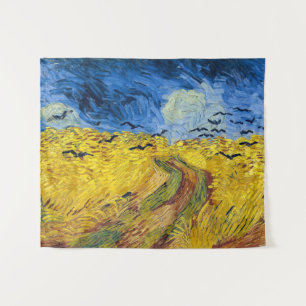 Tapete De Parede Vincent van Gogh - Wheatfield com Crows