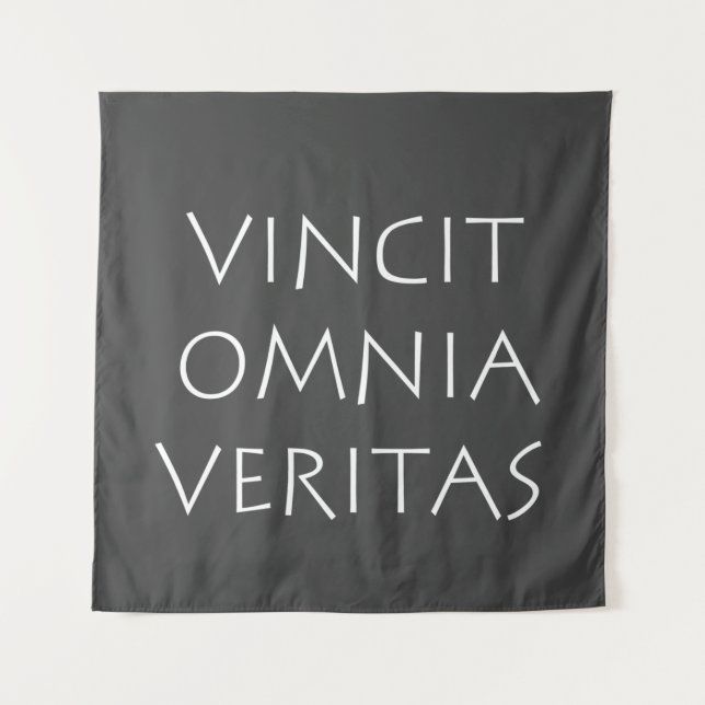 Tapete De Parede Vincit omnia veritas (Frente)