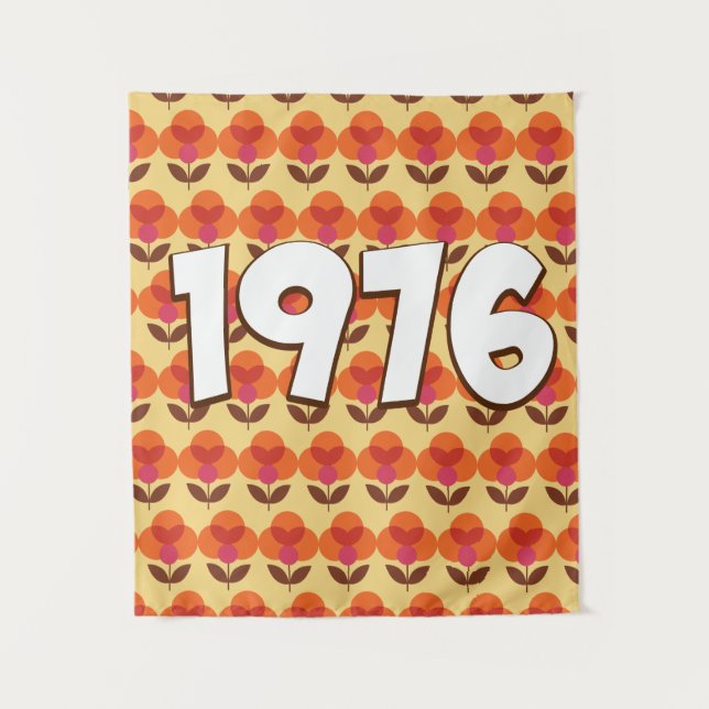 Tapete De Parede Vintage 1976 (Frente)