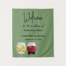 Vintage Bohemian Casal Vinculação de Vinho