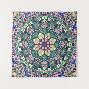 Tapete De Parede Vintage Damask: Padrão Elegante Sem Olho