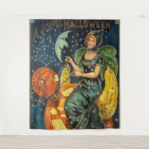 Vintage Halloween Poster