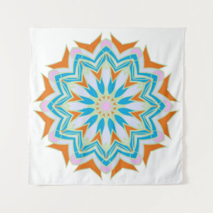 Tapete De Parede Vintage mandala, Floral mandala. Mandala oriental.