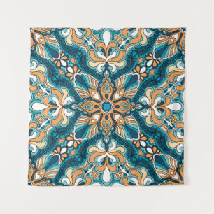 Tapete De Parede vintage paisley kerhead ornament impressão. Cabe