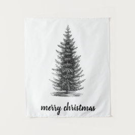 Tapete De Parede Vintage rustic neutro sprury feliz natal