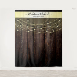 Tapete De Parede Vintage Rustic Wedto Booth Backdrop