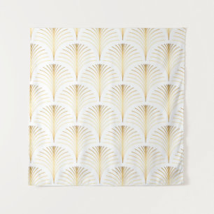 Tapete De Parede Vintage style elegant floral art deco repete fan p