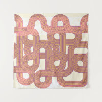 Vintage Vibrante: Linhas Coloridas Abstrato