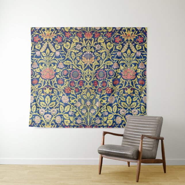 Tapete De Parede Violet e Columbine, William Morris (In Situ (Horizontal))