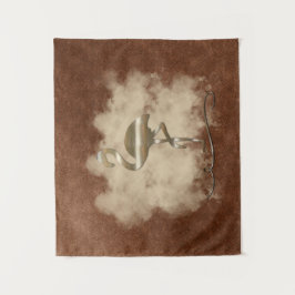 Tapete De Parede Vista de Feriado Dourado Retroativo