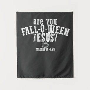 Tapete De Parede Você é Fall-O-Ween Jesus Cristão Halloween