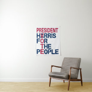 Tapete De Parede Vote Harris Presidente das Pessoas