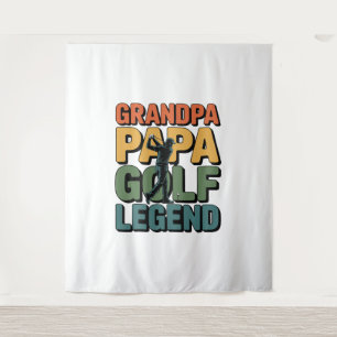 Tapete De Parede Vovô da Legenda Golf