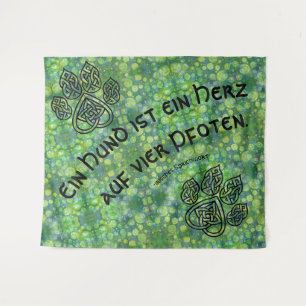 Tapete De Parede Wandbehang Celtic com dito