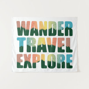 Tapete De Parede Wander Viagem Explore - Viagem Lover