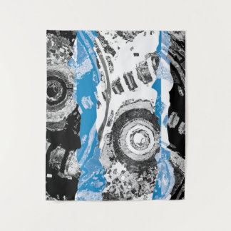 Tapete De Parede Wave Mechanism – Abstract Medium Tapestry 