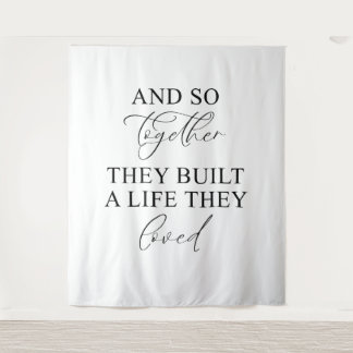 Tapete De Parede Wedding Banner Backdrop