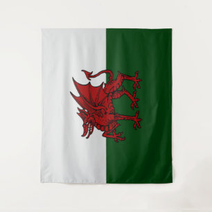 Tapete De Parede Welsh Dragon Shield - Símbolo de Força e Heritag