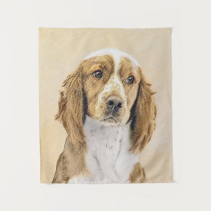 Tapete De Parede Welsh Springer Spaniel Painting - Arte Original De