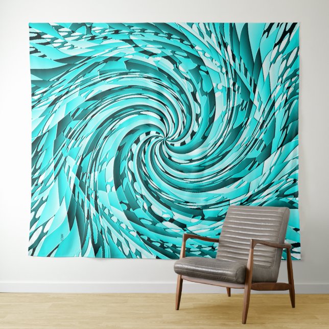 Tapete De Parede Whirlpool no Mar... (In Situ (Horizontal))