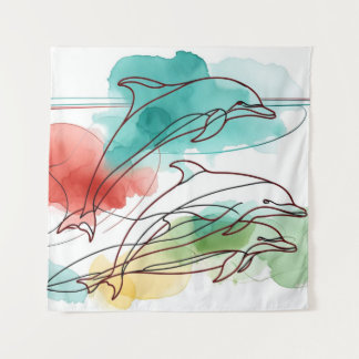 Tapete De Parede Whispers Watercolor