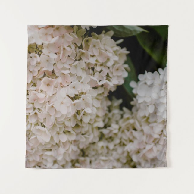 TAPETE DE PAREDE WHITE HYDRANGEAS IN BLOOM (Frente)